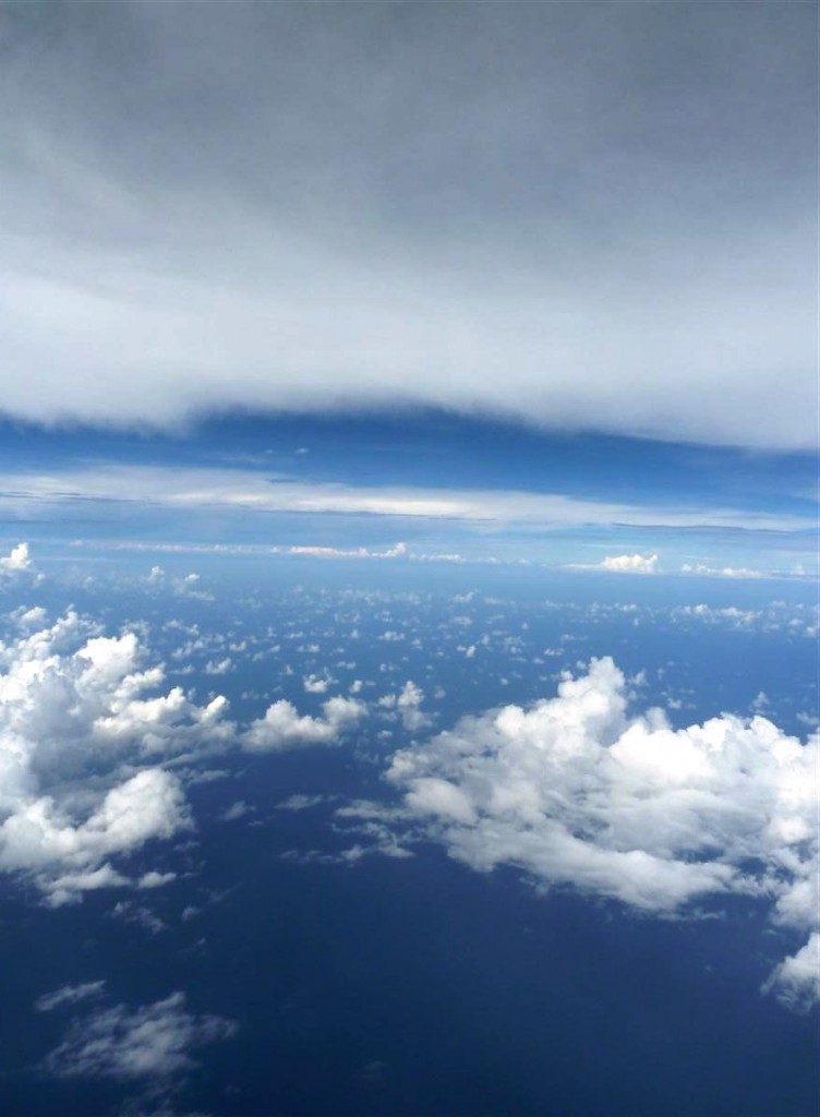 Cumulus landscape in the Caribbean Cumulus landscape in the Caribbean